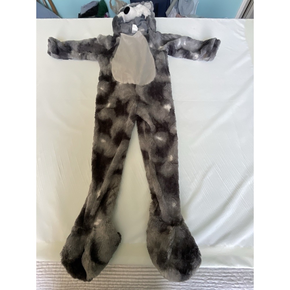 Wolf Onsite Children's Halloween Furry Head Attached Sz4 Fun Party Dress Up